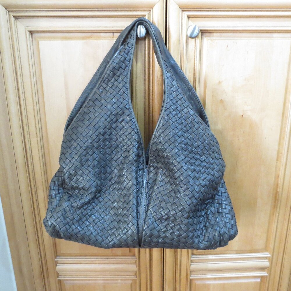 Sondra Roberts Leather Shoulder Handbag